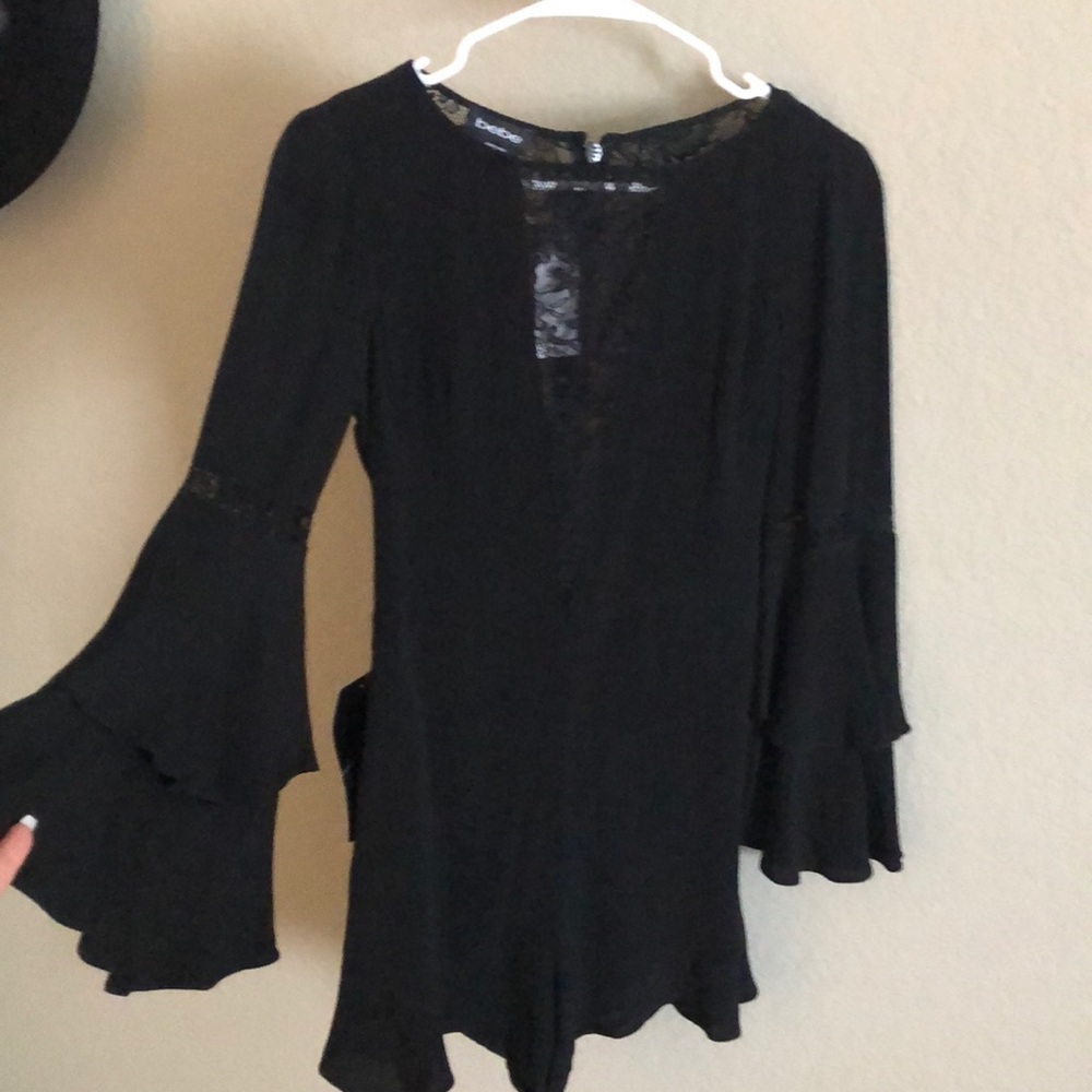 Bebe boho shorts romper